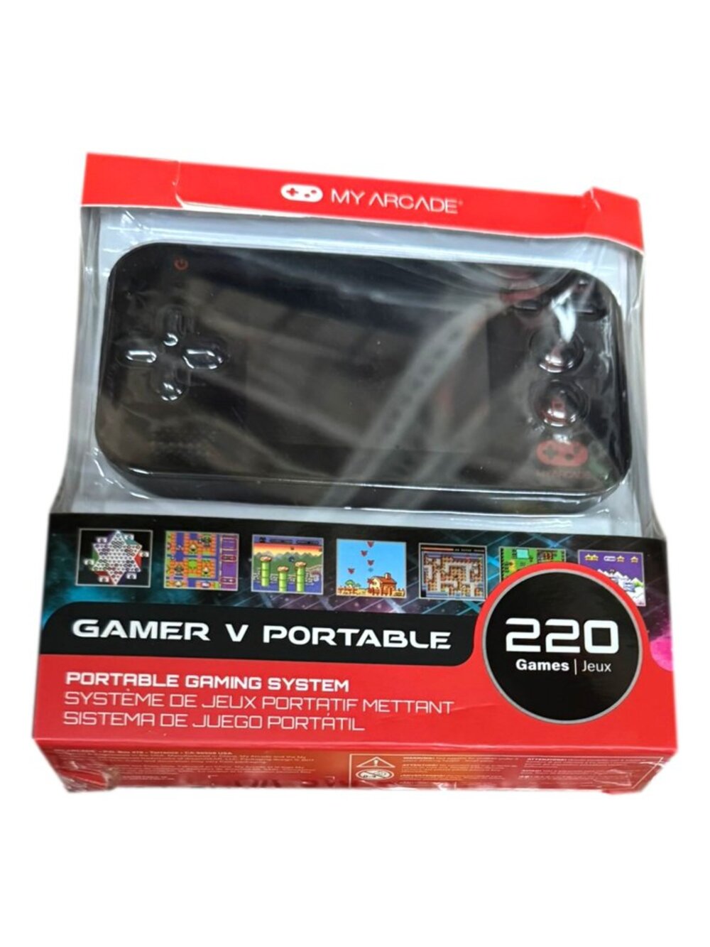 My Arcade Gamer V Portable 220 Games Portable Gaming System
